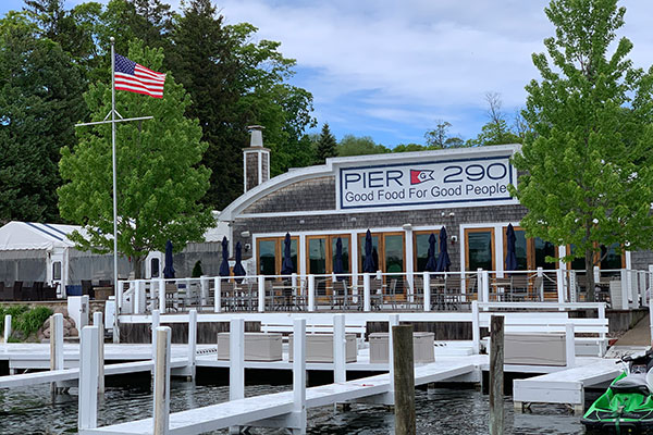 Exterior of Pier 290 from the pier