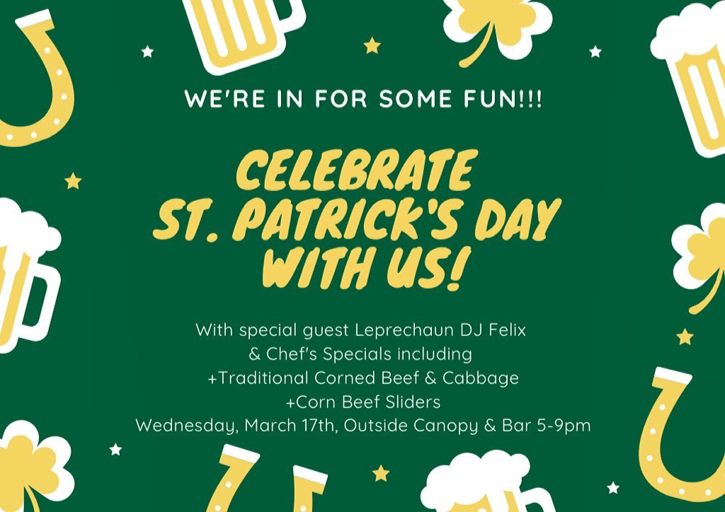 Celebrate St. Patrick's Day with Us!